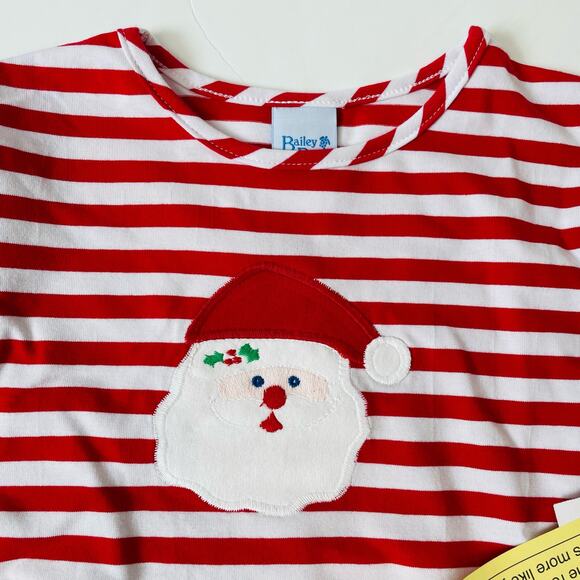NWT Bailey Boys Size 6 Santa Loungewear - Picture 3 of 5